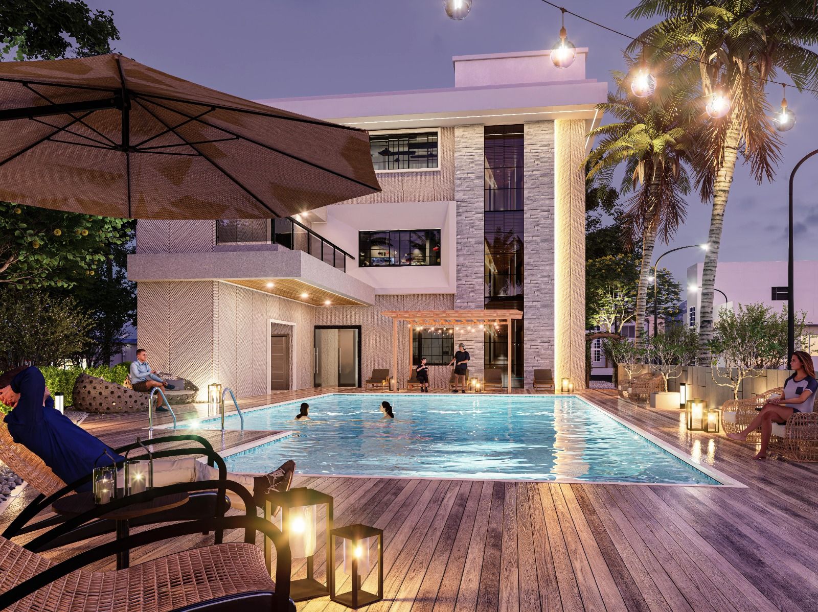 Krishna Developers construction company office and project team